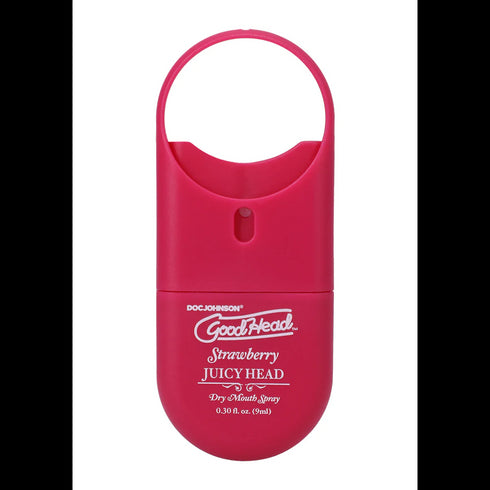 Doc Johnson Juicy Head Dry Mouth Spray To-Go Strawberry 0.3 fl.oz