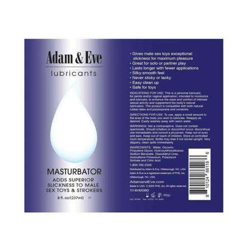 Adam & Eve Masturbator Lube