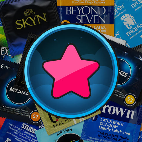 Best-Selling Condoms Sampler Pack