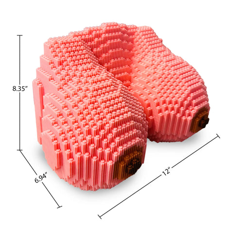 Cock Blocks Rack & Stack 3D Boob Building Set