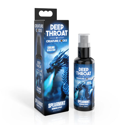 Creature Cocks Deep Throat Spearmint Numbing Spray 2 fl oz