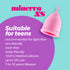 Crushious Minerva Reusable Menstrual Cups 2-Pack