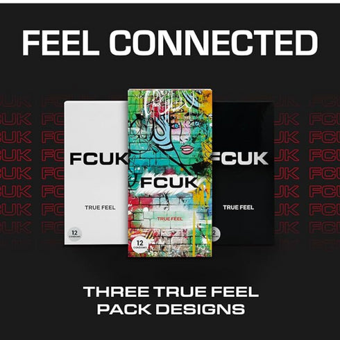 FCUK True Feel Condoms White Box 12