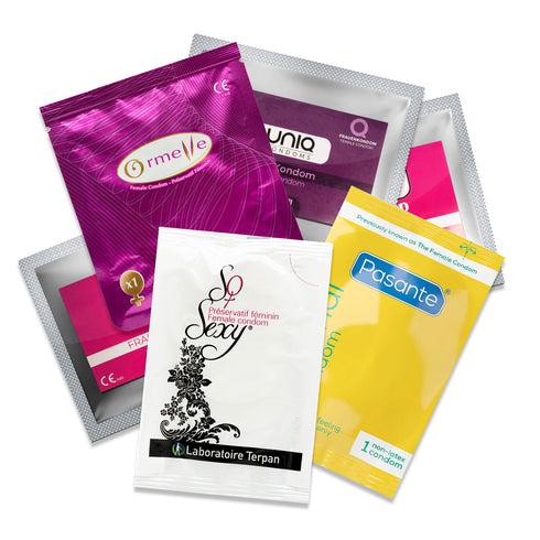Female Condoms Sampler Pack