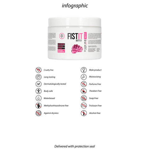 Fist It Waterbased Sliding Butter 17 fl.oz