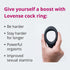 Lovense Diamo App-Controlled Vibrating C-Ring Black