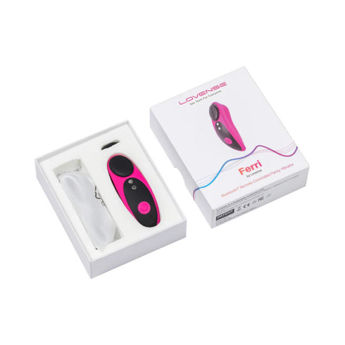 Lovense Ferri Magnetic App-Controlled Clitoral Vibrating Panty Massager