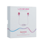 Front packaging shot showing the white retail box for the Lovense Gemini Bluetooth Vibrating Nipple Clamps.