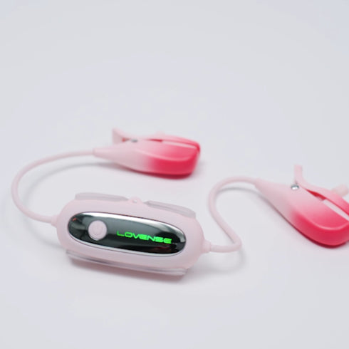 Lovense Gemini App-Controlled Vibrating Nipple Clamps