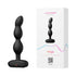 Lovense Ridge App-Controlled Vibrating and Rotating Anal Beads Black