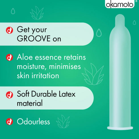 Okamoto 003 Aloe Box Of 10