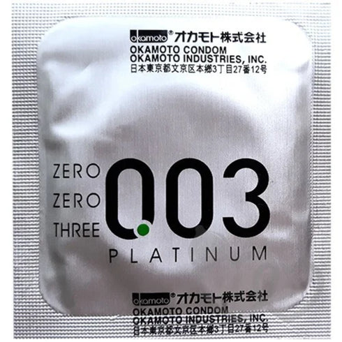Okamoto 003 Platinum Box of 10