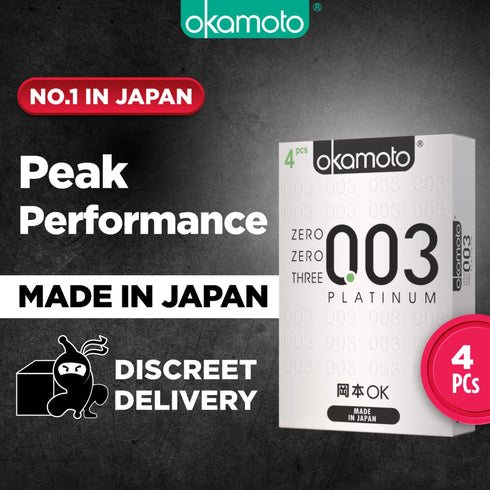 Okamoto 003 Platinum 4 Pack