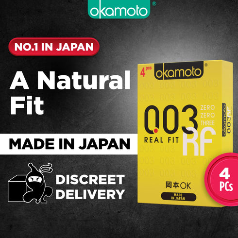 Okamoto 003 Real Fit 4 Pack