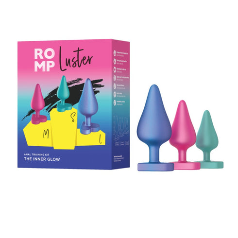 ROMP Luster Butt Plug Training Kit