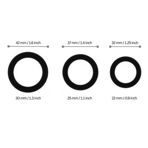 SONO N°25 C-Ring Set of 3