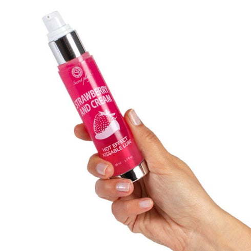 Secret Play Strawberry & Cream Hot Effect Kissable 1.7 fl.oz