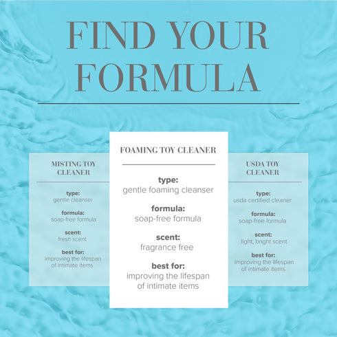 JO Refresh Foaming Toy Cleaner Fragrance Free