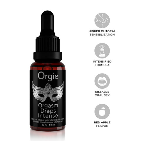 Orgie Orgasm Drops Intense Clitoral Arousal 30ml