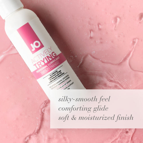 JO Actively Trying Fertility Friendly Water-Based Personal Lubricant 4 fl oz
