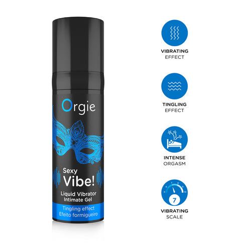 Orgie Sexy Vibe! Liquid Vibrator Gel 15ml