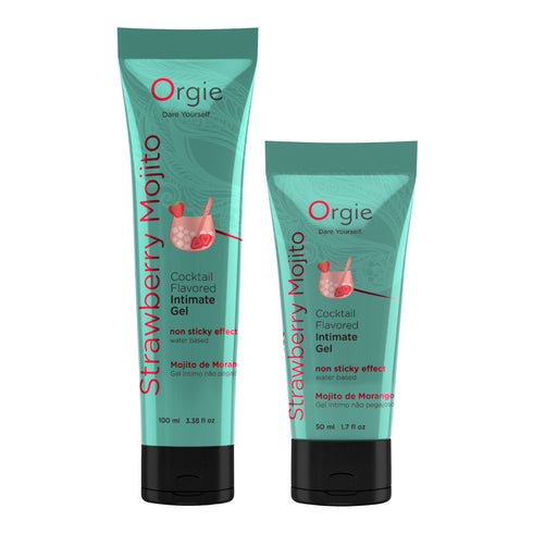 Orgie Lube Tube Cocktail Strawberry Mojito