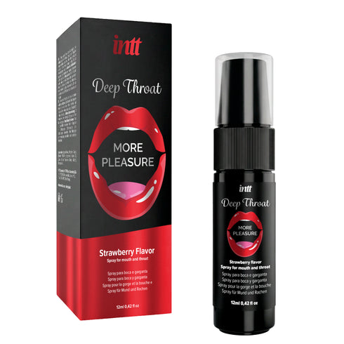 intt Deep Throat Strawberry Oral Spray 0.42 fl oz