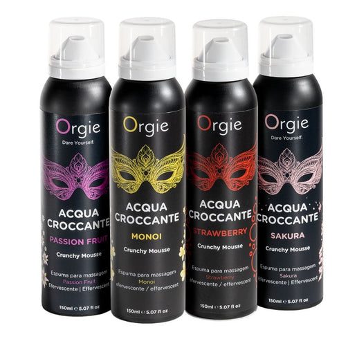 Orgie Acqua Croccante Passion Fruit Crunchy Mousse 150ml