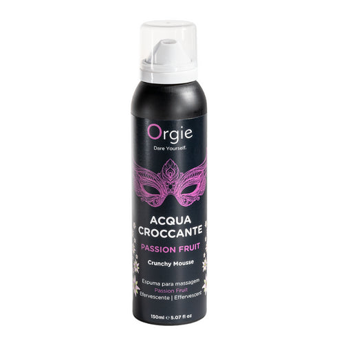 Orgie Acqua Croccante Passion Fruit Crunchy Mousse 150ml