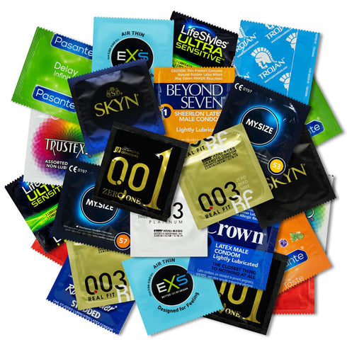 Best-Selling Condoms Sampler Pack