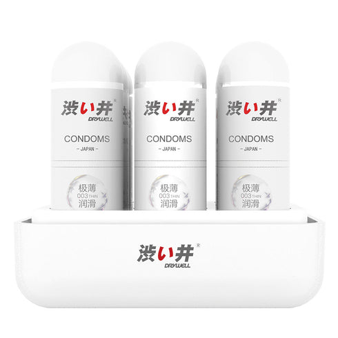 Drywell 003 Thin Condom Capsules Box 9