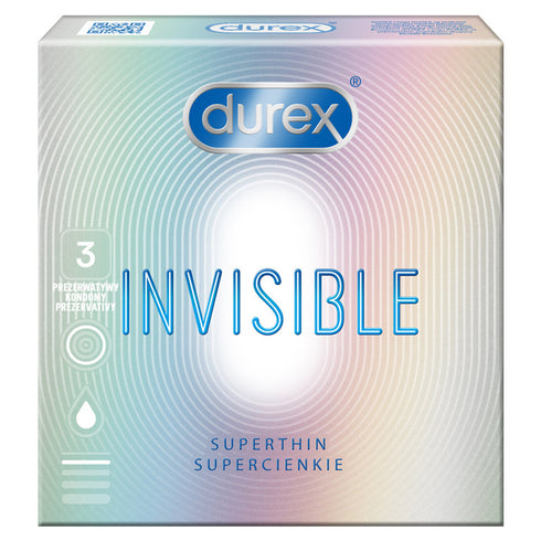 Durex Invisible Lubricated Box 3