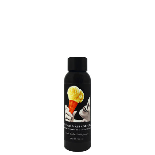 Earthly Body French Vanilla Edible Massage Oil ️ WorldCondoms