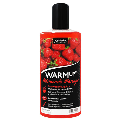 JOYDIVISION WARMup Strawberry Massage Oil 150ml