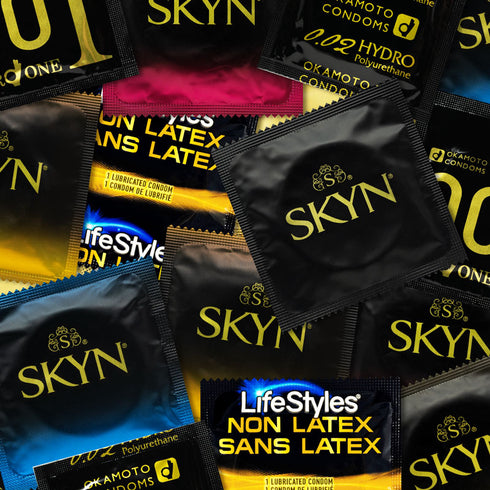 Latex-Free Condoms Sampler Pack
