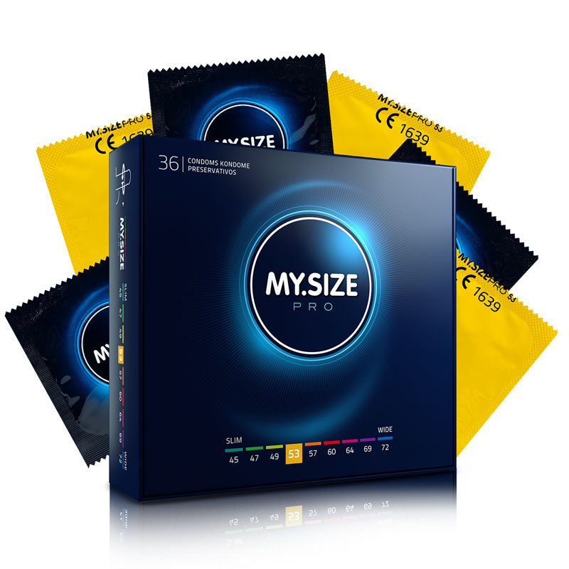 MY.SIZE PRO 53mm Condoms 36 Box ️ WorldCondoms