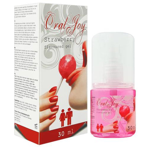 Cobeco Oral Joy Strawberry Flavored Gel 30ml