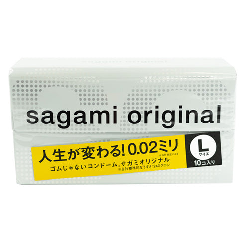 Sagami Original 0.02 L-Size Box of 10
