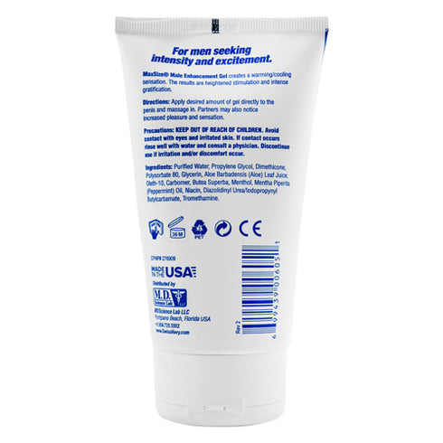 Swiss Navy Max Size Cream Tube
