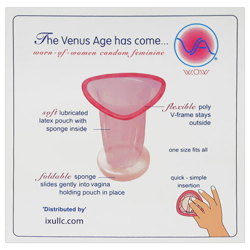 VA W.O.W Female Condoms Box 3
