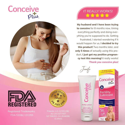 Sasmar Conceive Plus Fertility Lubricant 75ml