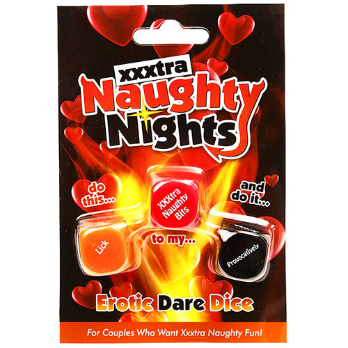 Xxxtra Naughty Nights Erotic Dare Dice Game ️ Worldcondoms 