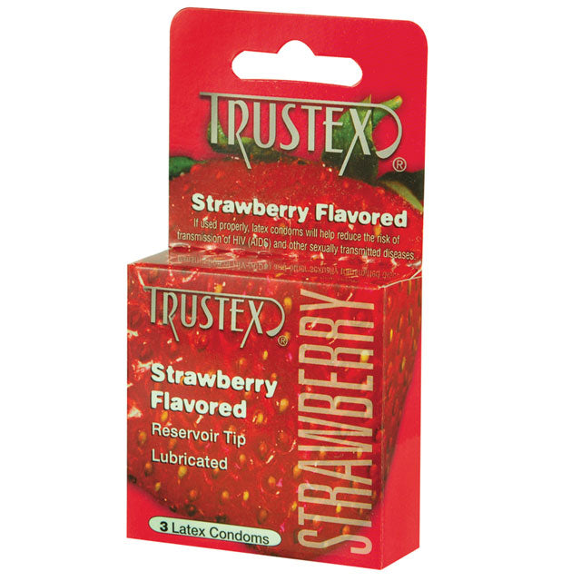 Trustex Strawberry Box 3 | WorldCondoms Main image