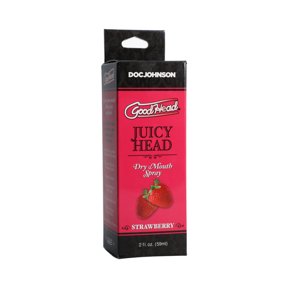 Doc Johnson Juicy Head Dry Mouth Spray Strawberry 2 fl oz