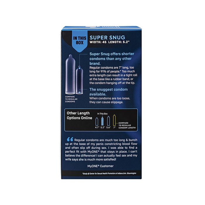 My One Super Snug Box 10 | WorldCondoms