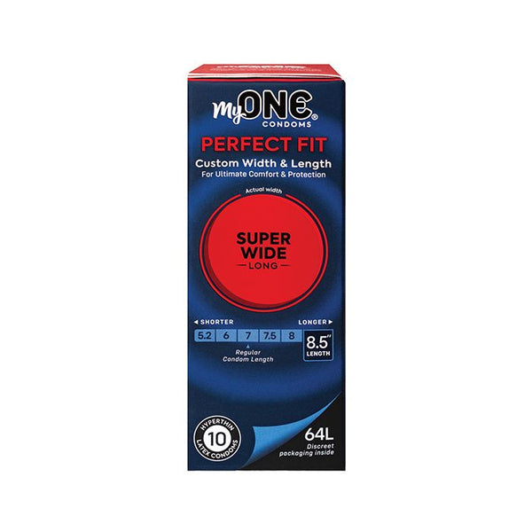 My One Super Wide & Long Box 10 | WorldCondoms