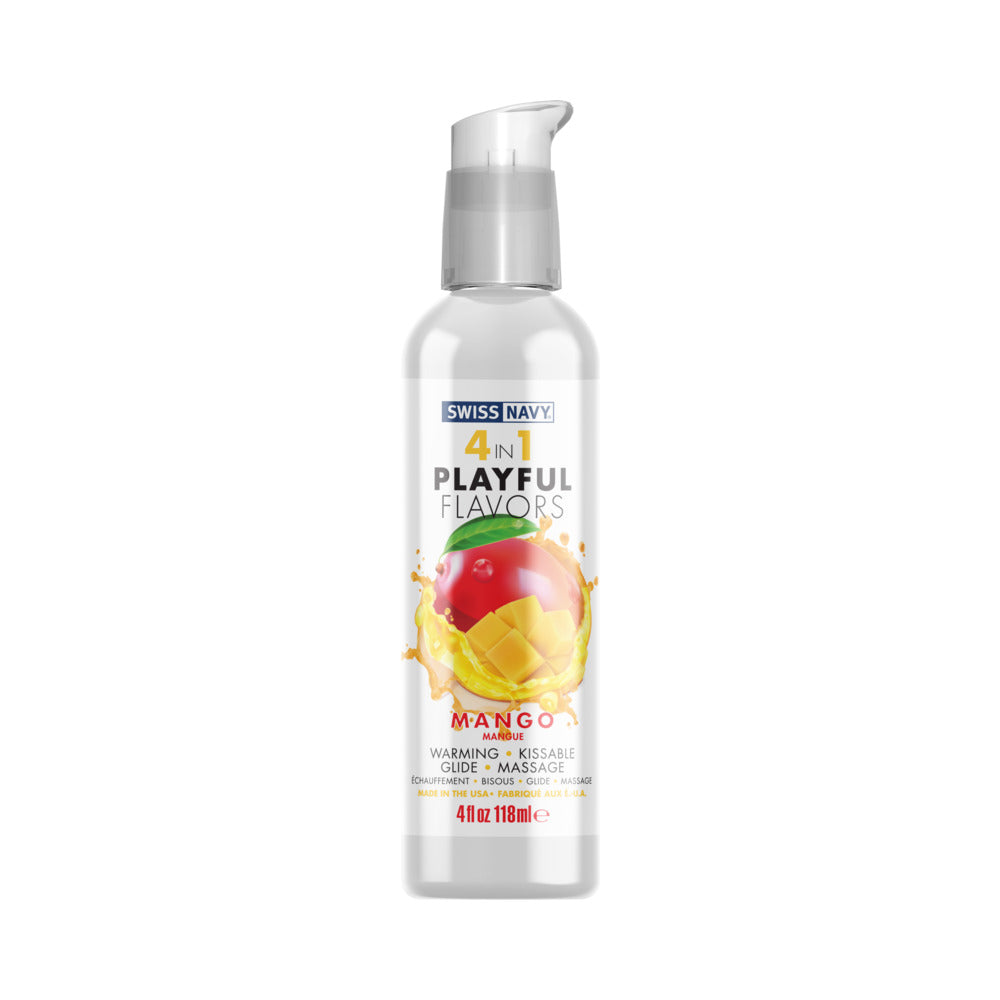Swiss Navy 4 in 1 Playful Flavors Mango Secondary image