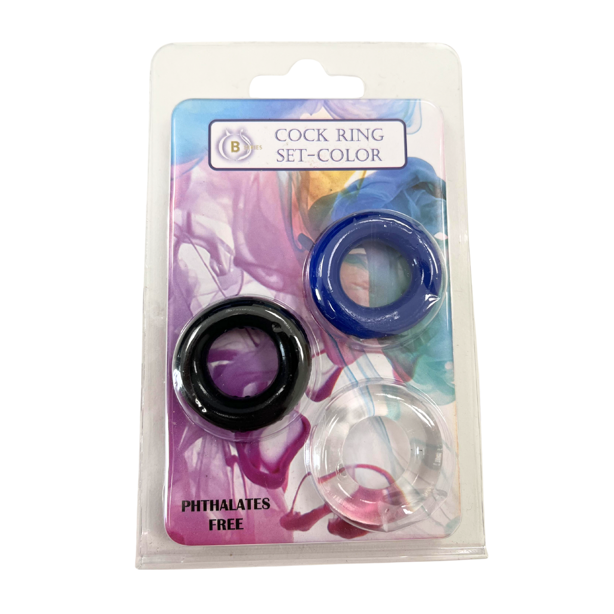 B-Series C-Ring Colored 3-Pack | WorldCondoms Main image