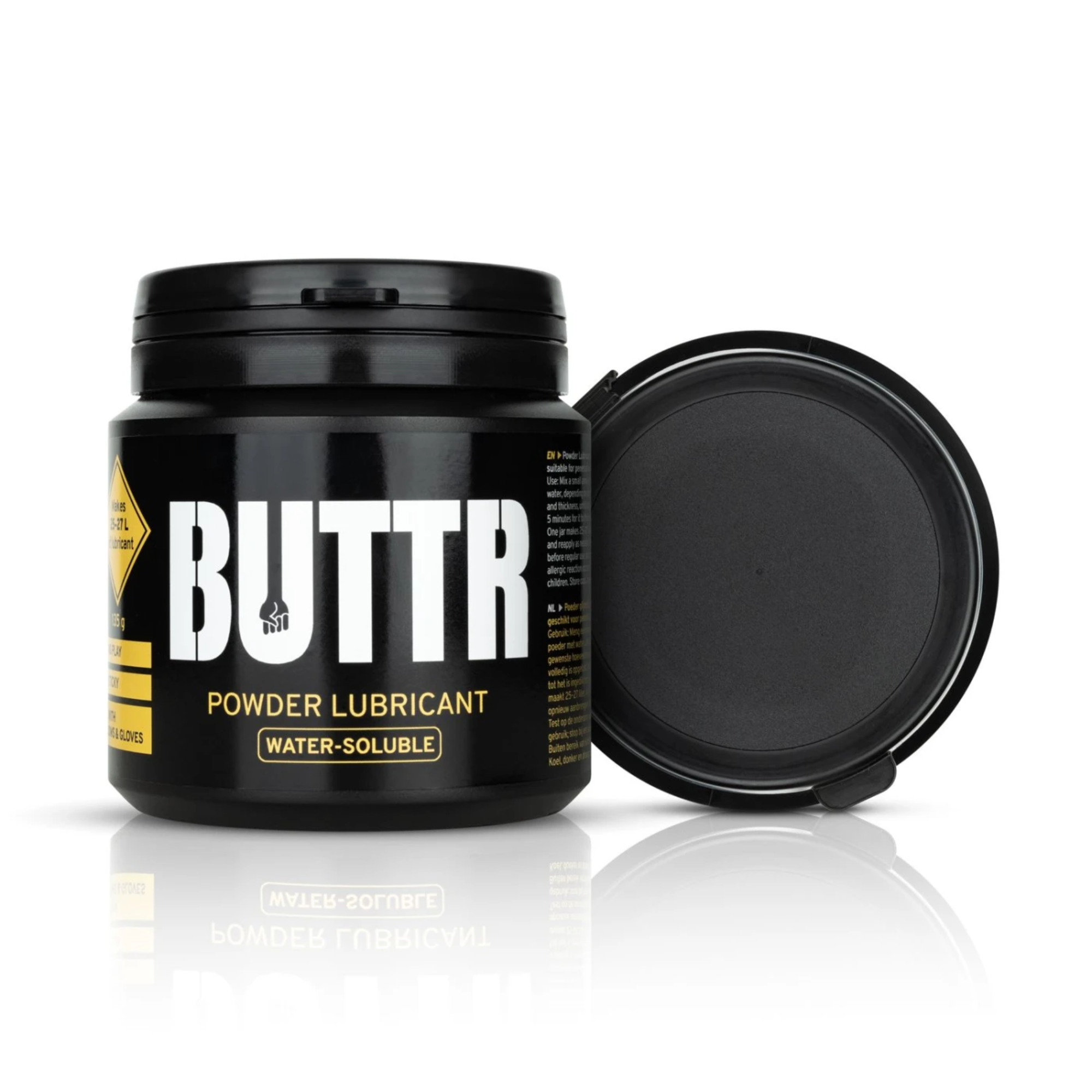 BUTTR Powder Lubricant Water-Soluble 4.76 oz Secondary image