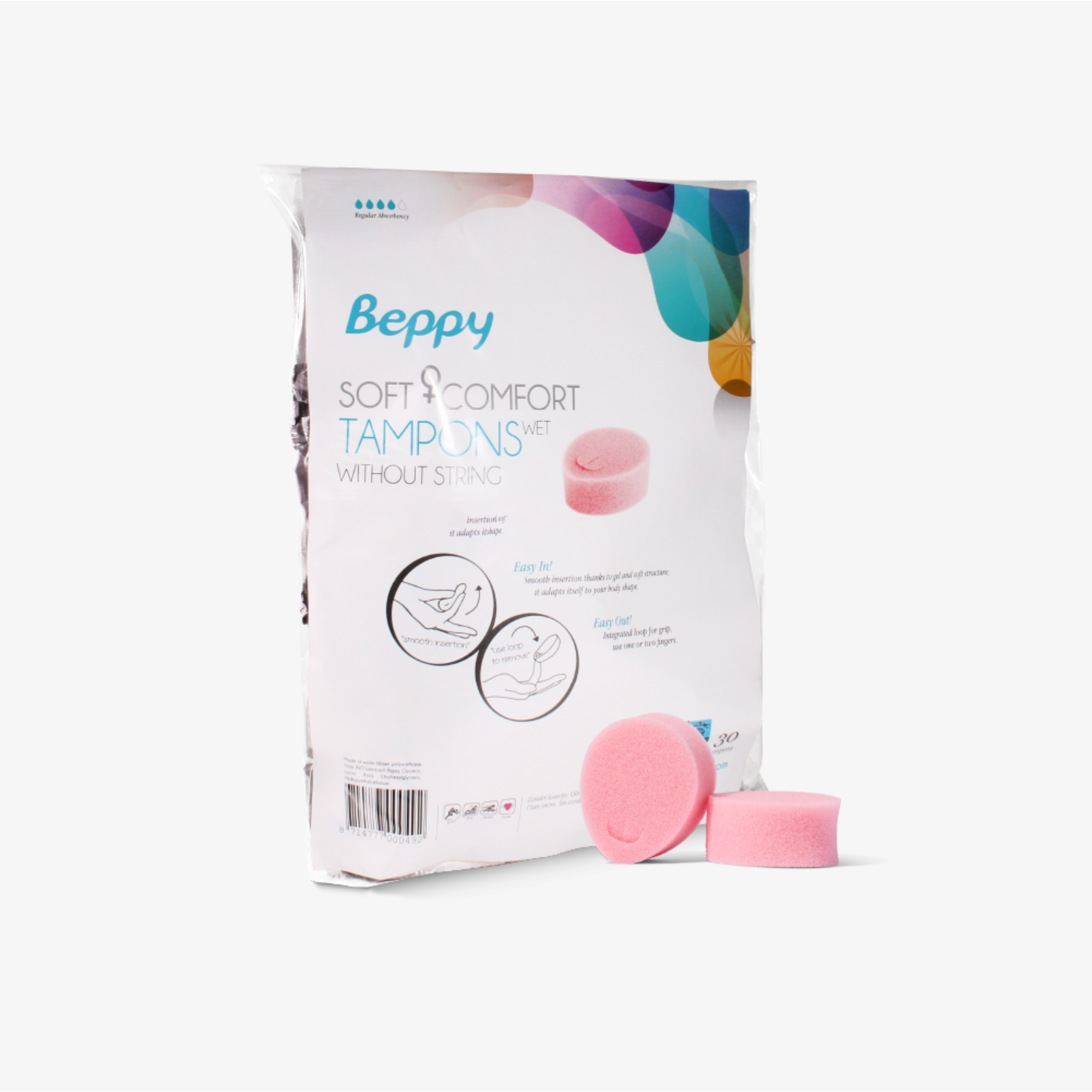 Beppy Soft Comfort Tampons WET 30 Pack Secondary image